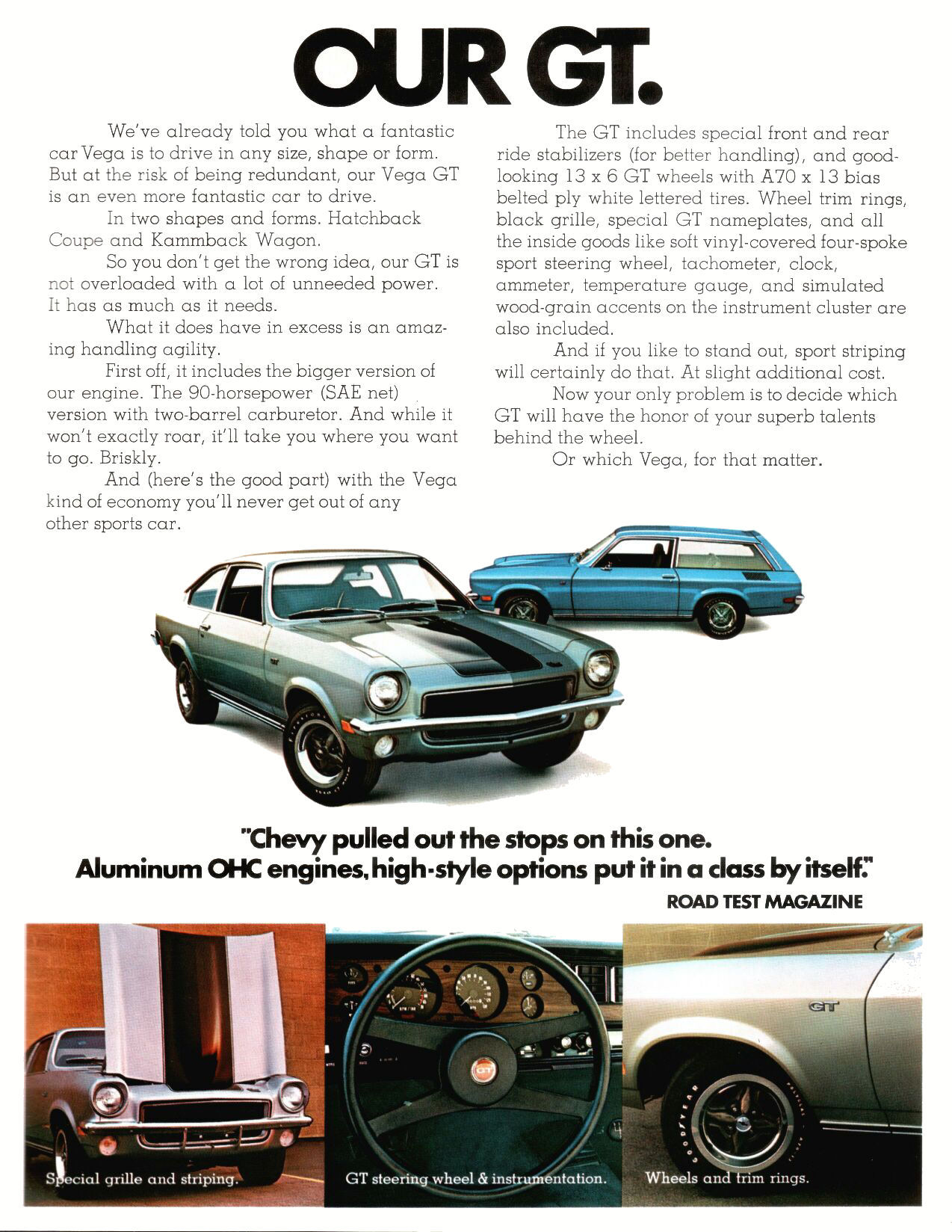 1972 Chevrolet Vega Brochure Page 14